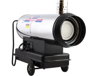 کوره هوای گرم دوگانه سوز دودکش دار باکدار QEDB-110